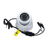 HD-TVI IR Mini Dome Security Camera 1080P, 2.8mm Fixed Lense, 65' IR Outdoor White