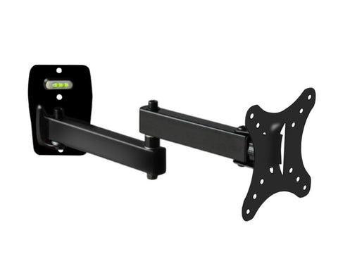 TV Wall Mount Bracket Full Motion Articulating Arms Extension Tilt Rotation, Fits Most 12 - 27 Inch LED, LCD OLED Flat & Curved TVs, Max VESA 100x100mm and Holds up to 33lbs by SVD