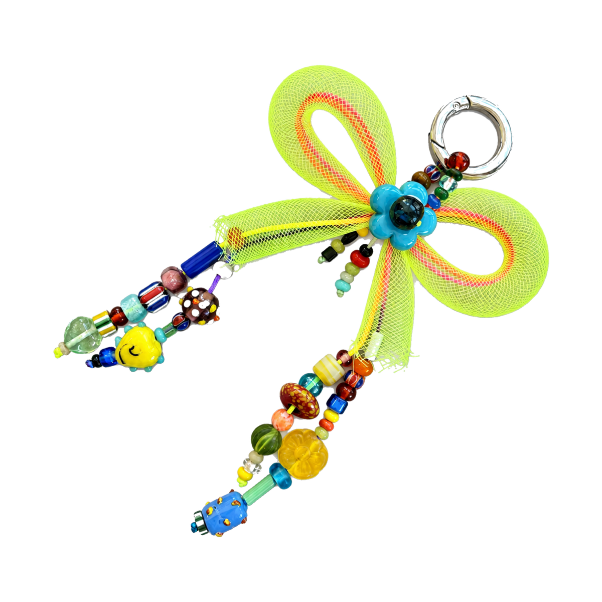 Neon Lime Bow Charm