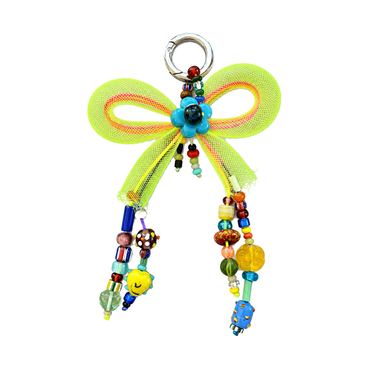 Neon Lime Bow Charm