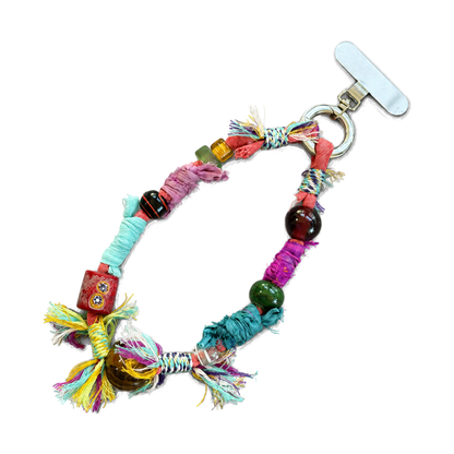 Rainbow Textile Statement Loop