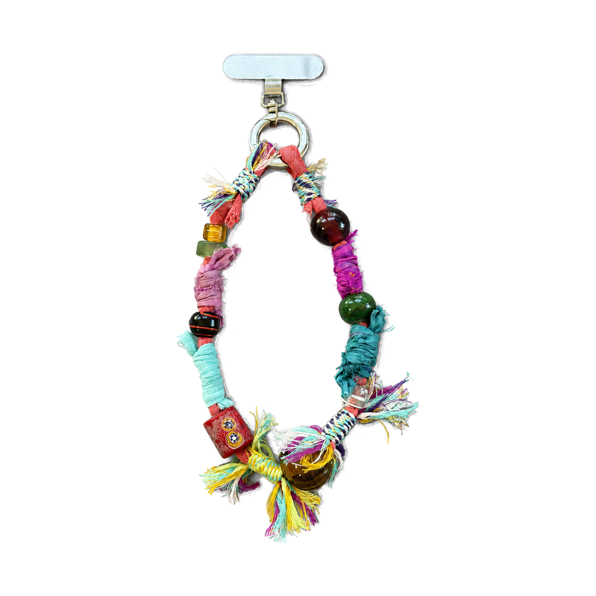 Rainbow Textile Statement Loop