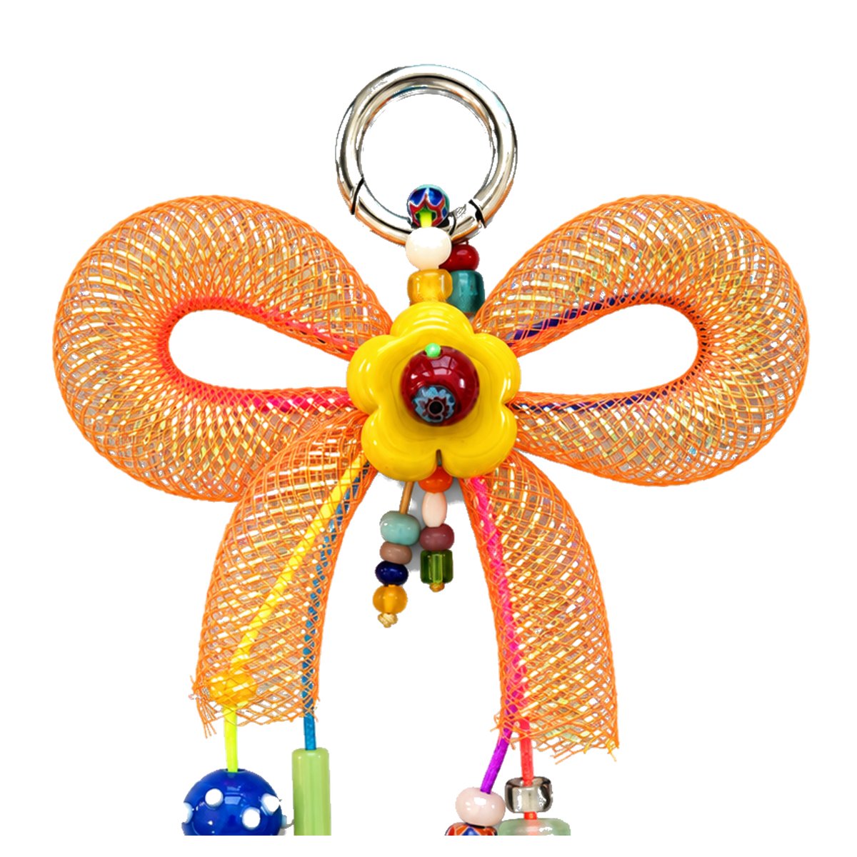 Tangerine Bow Charm