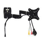 TV Wall Mount Bracket Full Motion Articulating Arms Extension Tilt Rotation, Fits Most 12 - 27 Inch LED, LCD OLED Flat & Curved TVs, Max VESA 100x100mm and Holds up to 33lbs by SVD