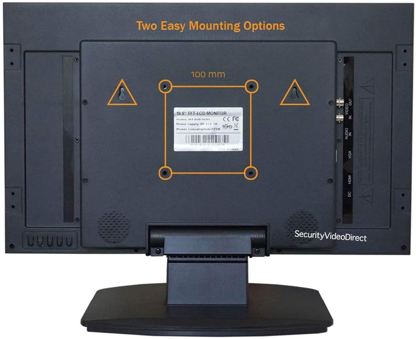 21.5 Inch 3D LED Professional Security Monitor