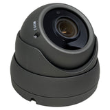 HD-TVI 1080P Full HD, Night Vision, Indoor/Outdoor, 2.8-12mm Vari-Focal Turret Camera, 4 in 1 All Compatible(CVBS/TVI/AHD/CVI) Video Output, Black