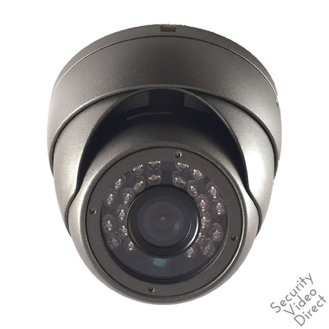 HD-TVI IR Mini Dome Security Camera 1080P, 3.6mm Fixed Lense, 65' IR Outdoor Black