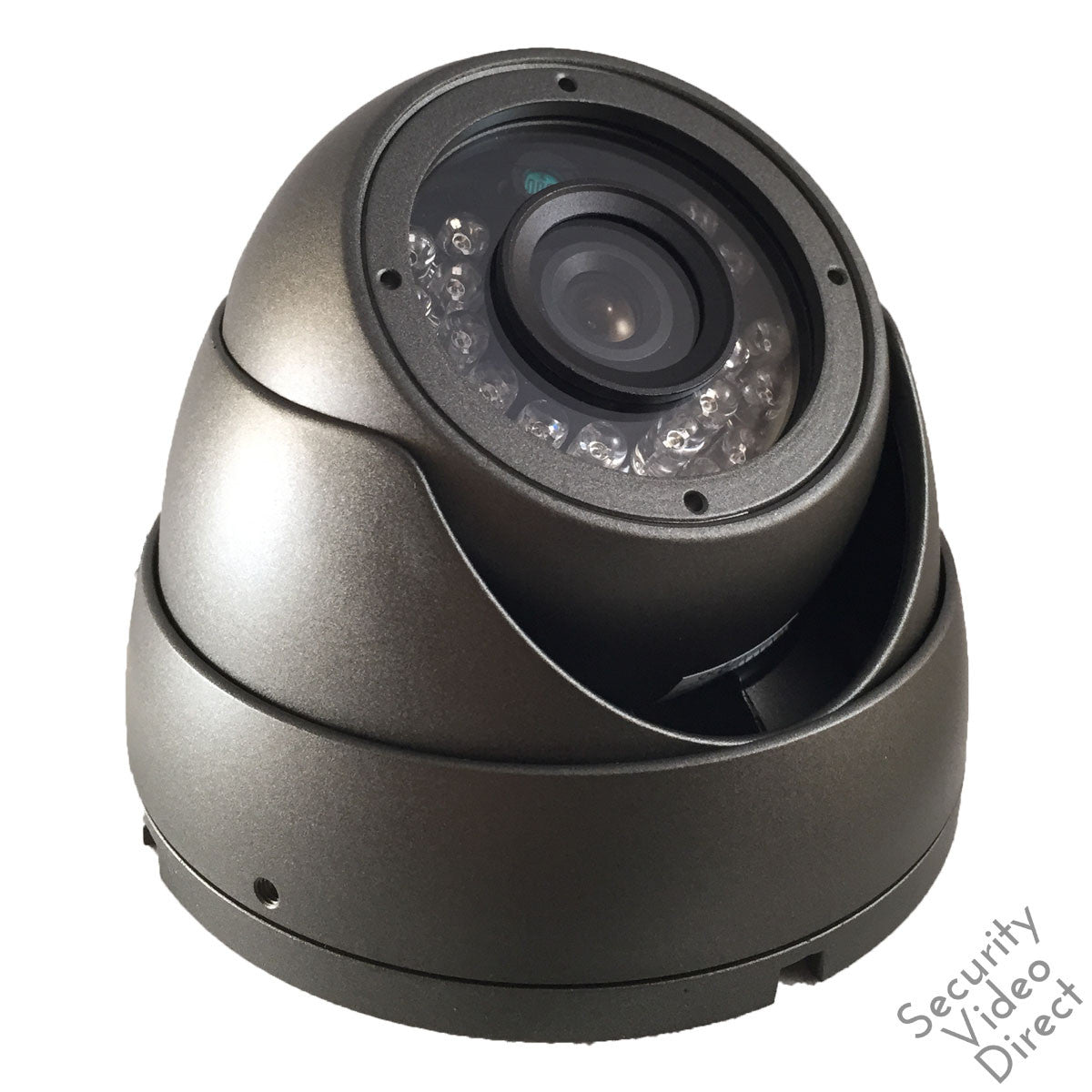 HD-TVI IR Mini Dome Security Camera 1080P, 3.6mm Fixed Lense, 65' IR Outdoor Black