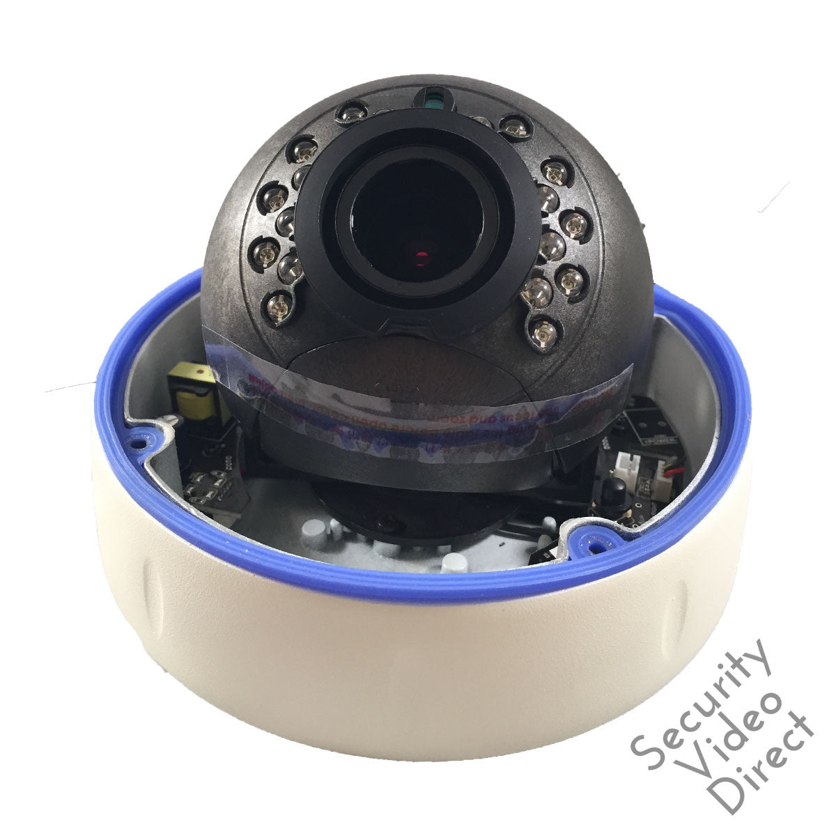 800TVL Outdoor Dome Security Camera 1/3" SONY Super HAD II CCD 2.8-12mm Varifocal Lens Dual Voltage WDR OSD Control Weatherproof