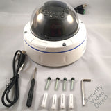 1000TVL Waterproof Security Camera Dome 1.3MP 2.8-12mm CMOS Varifocal Lens OSD