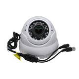 HD-TVI 1080P Full HD, Night Vision, Indoor/Outdoor, 2.8-12mm Vari-Focal Turret Camera, 4 in 1 All Compatible(CVBS/TVI/AHD/CVI) Video Output, White