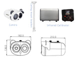 SVD Thermal Camera Temperature Detection Network Camera System Including Ceiling Mount Bracket, Infrared Calibrator