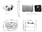 SVD Thermal Camera Temperature Detection Network Camera System Including Ceiling Mount Bracket, Infrared Calibrator